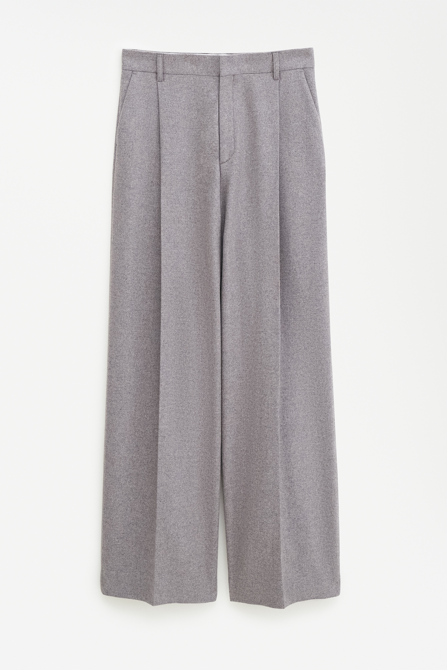 Filippa K Wide Pleated Flannel Trousers